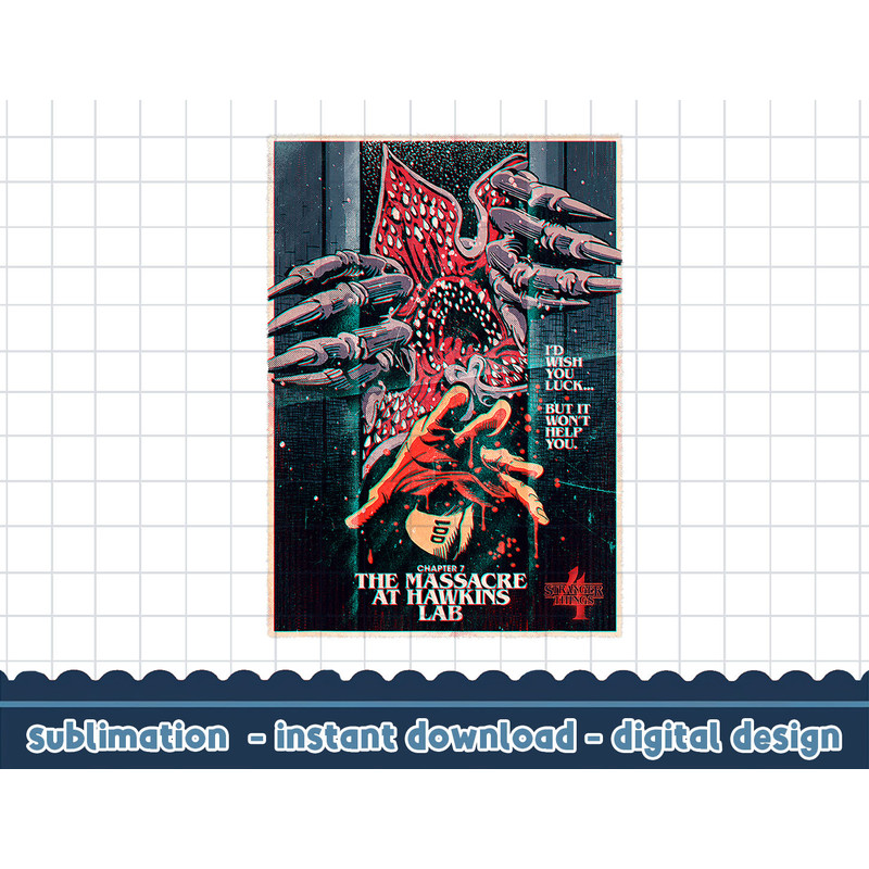 Stranger Things 4 Chapter 7 The Massacre At Hawkins Lab png,digital print.jpg