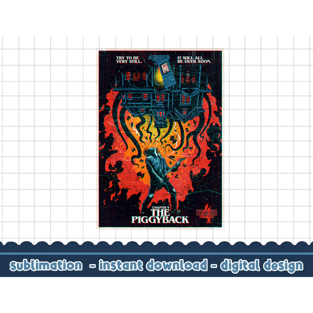 Stranger Things 4 Chapter 9 The Piggyback Eddie Poster png,digital print.jpg