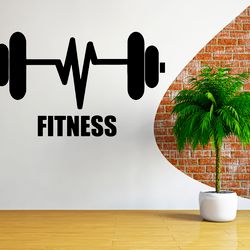 Fitness Sticker Crossfit Workout Bodybuilder Gym Coach Sport Muscles Wall Sticker Vinyl Decal Mural Art Decor