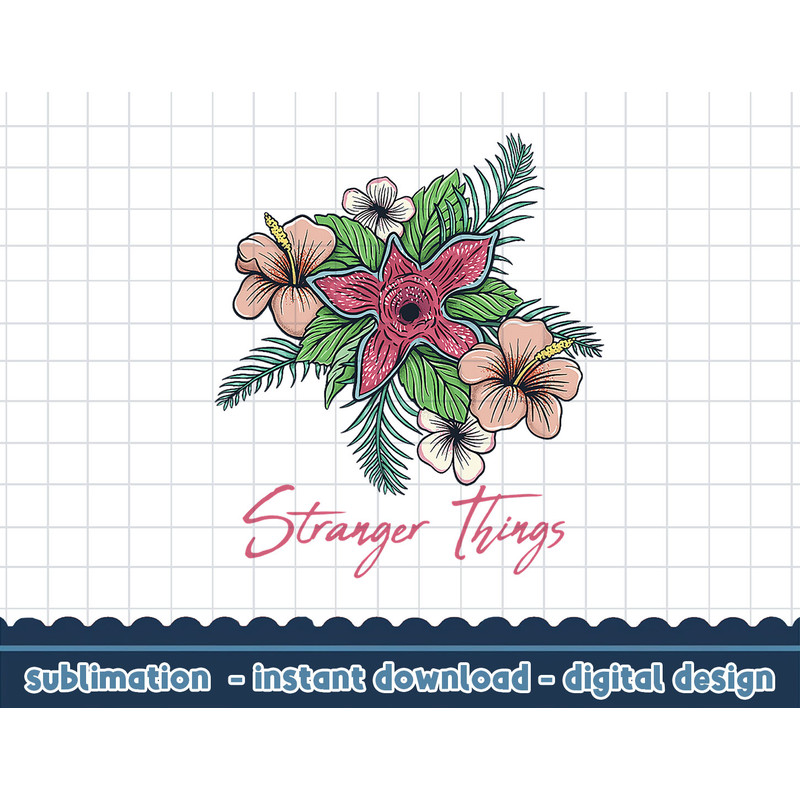Stranger Things 4 Demogorgon Bouquet png,digital print.jpg