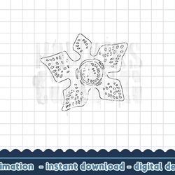 stranger things 4 demogorgon hawkins gang png,digital print