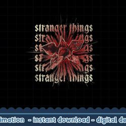 stranger things 4 demogorgon stack png,digital print