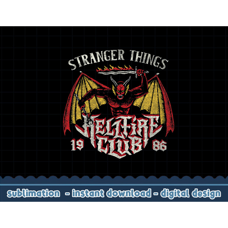 Stranger Things 4 Demon Hellfire Club 1986 Logo png,digital print.jpg