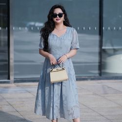 plus size women's summer new trendy dresses
