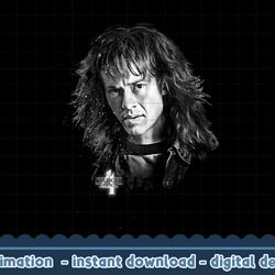 stranger things 4 eddie munson front profile portrait png,digital print