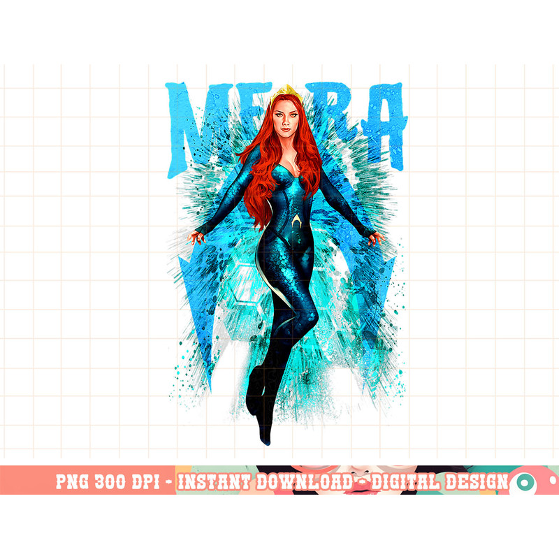 Aquaman Movie Mera png, digital print,instant download.jpg