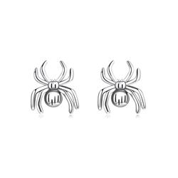 Spider earrings, Sterling silver spiders studs, Insect jewelry, Spider lover gift, Statement Jewelry Gift