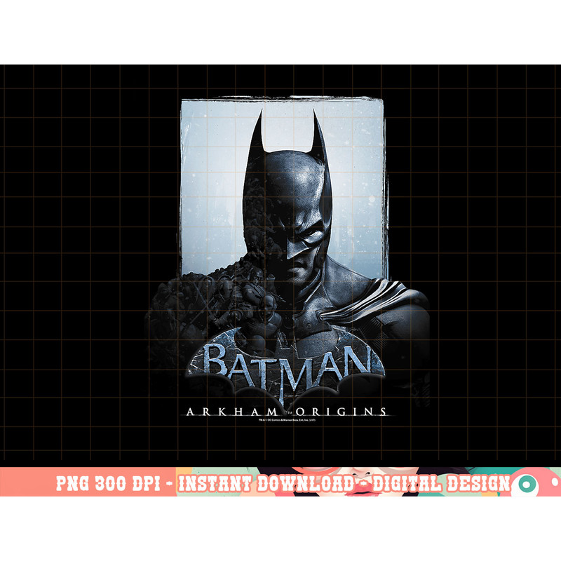 Batman Arkham Origins Two Sides T Shirt png, digital print,instant download.jpg