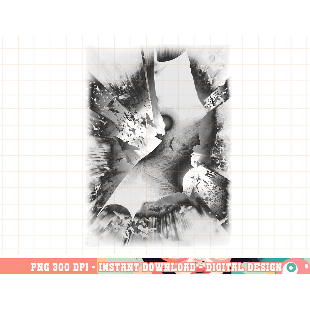 Batman Begins Black & White Poster T Shirt png, digital print,instant download.jpg