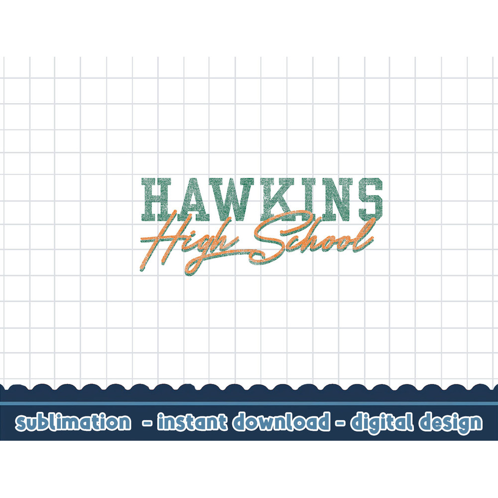 Stranger Things 4 Hawkins High School Script png,digital print.jpg