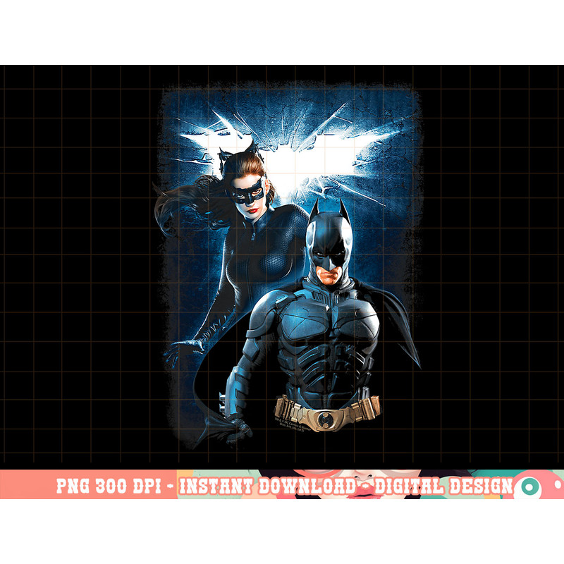 Batman Dark Knight Rises Bat & Catwoman png, digital print,instant download.jpg