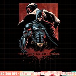 batman dark knight rises batman & bane t shirt png, digital print,instant download