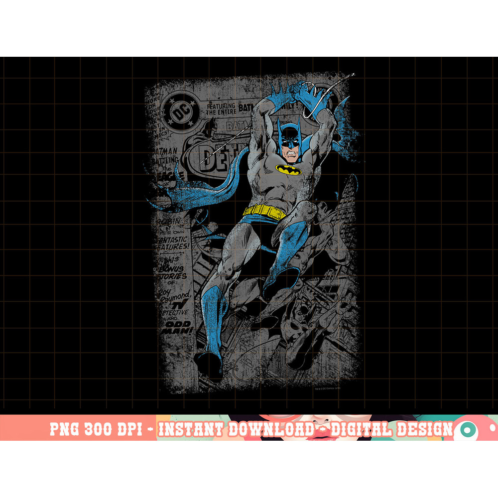 Batman Detective 487 Distress T Shirt png, digital print,instant download.jpg
