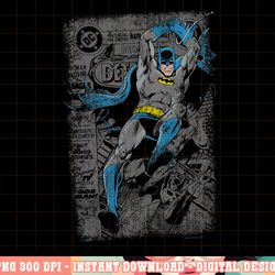 batman detective 487 distress t shirt png, digital print,instant download