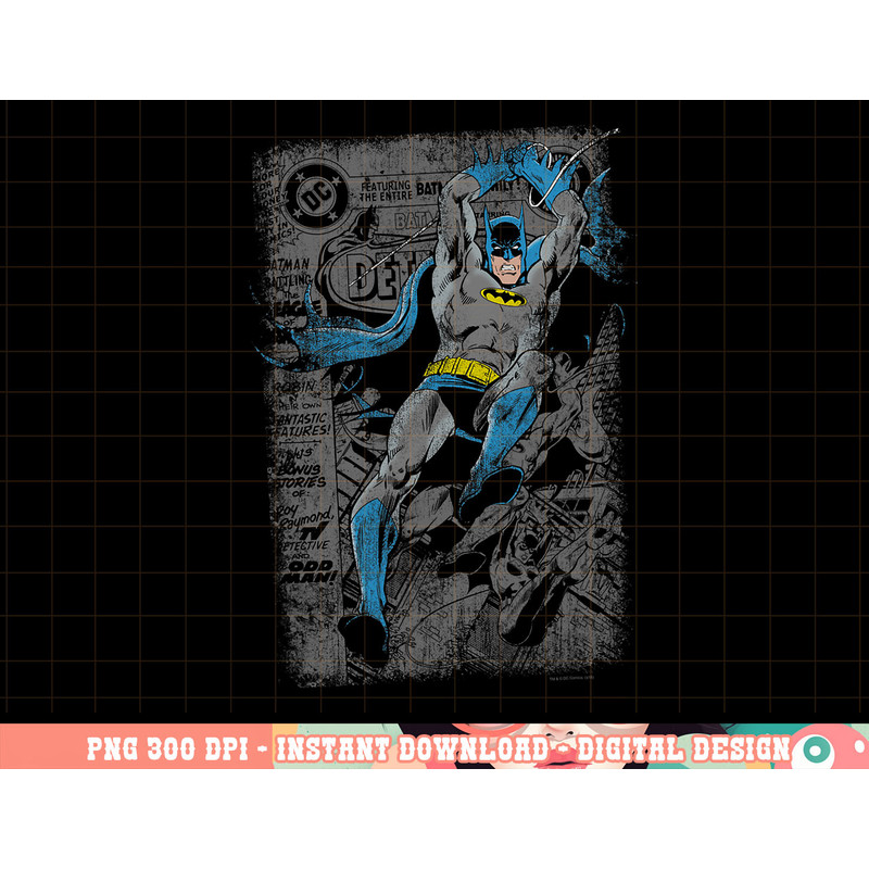 Batman Detective 487 Distress T Shirt png, digital print,instant download.jpg
