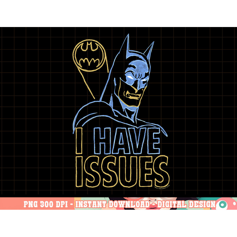 Batman Issues png, digital print,instant download.jpg