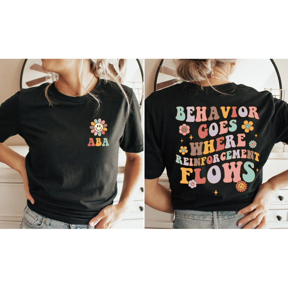 Behavior Analyst Shirt, ABA Sweatshirt, Behavior Technician Gift, ABA Appreciation, Applied Behavior Analyst, ABA Assistant Shape Behavior - 1.jpg