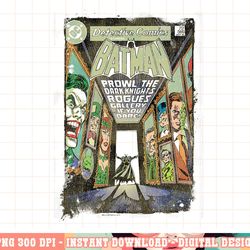 batman rogues gallery cover t shirt png, digital print,instant download