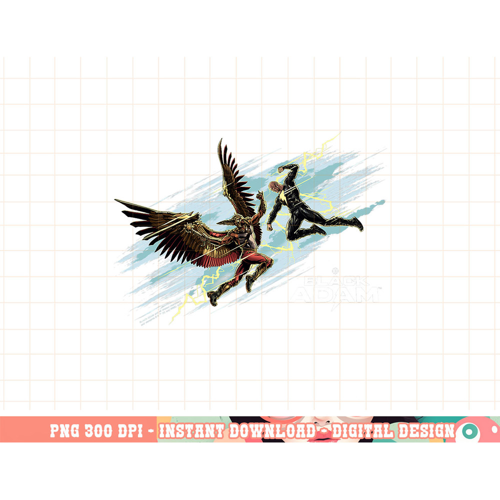 Black Adam Versus Hawkman png, digital print,instant download.jpg