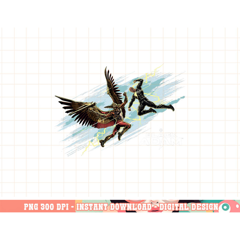 Black Adam Versus Hawkman png, digital print,instant download.jpg