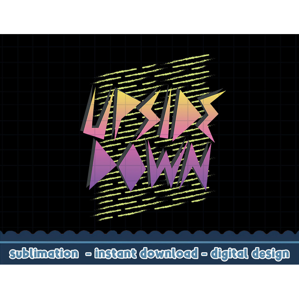 Stranger Things 4 Upside Down Retro Text png,digital print.jpg