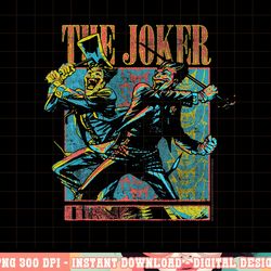 dc comics batman double joker vintage abstract poster png, digital print,instant download