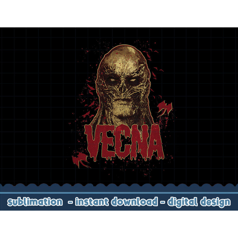 Stranger Things 4 Vecna Splatter Portrait png,digital print.jpg