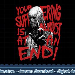 stranger things 4 vecna your suffering is almost at an end png,digital print