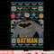 DC Comics Christmas Batman Ugly Sweater png, digital print,instant download.jpg