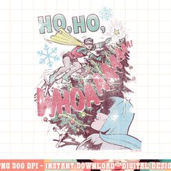 dc comics justice league retro batman and robin christmas png, digital print,instant download