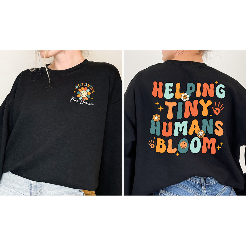 Early Intervention Specialist Shirt, Personalized Early Intervention Therapist, Intervention Teacher Shirt, Response To Intervention RTI - 2.jpg