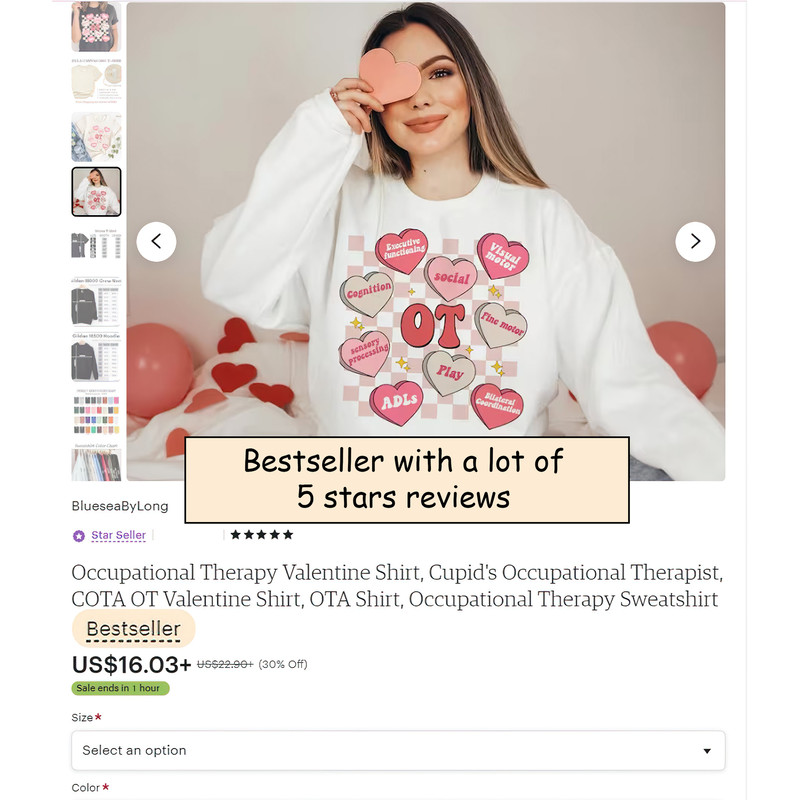 Occupational Therapy Valentine Shirt, Cupid's Occupational Therapist, COTA OT Valentine Shirt, OTA Shirt, Occupational Therapy Sweatshirt - 2.jpg