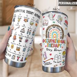 occupational therapy alphabet bag, abc of occupational therapist tote, ota ot bag, occupational therapist tote bag, moto