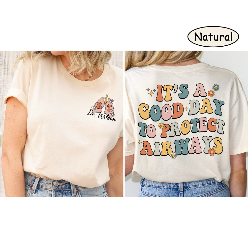 Respiratory Therapist Shirt, Personalized Respiratory Therapy Sweatshirt, RT RRT Respiratory, Custom Lung Therapist, Respiratory Assistant - 2.jpg