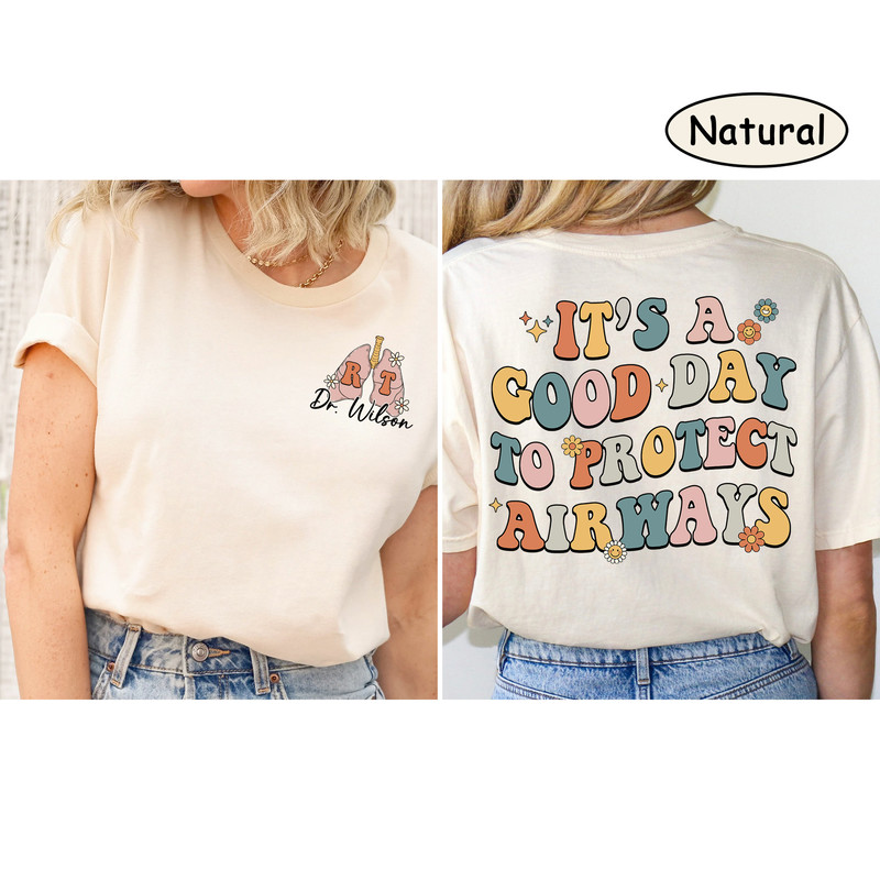 Respiratory Therapist Shirt, Personalized Respiratory Therapy Sweatshirt, RT RRT Respiratory, Custom Lung Therapist, Respiratory Assistant - 2.jpg