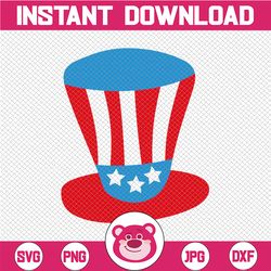 america hat svg, independence day svg, fourth of july svg, usa svg, america svg,4th of july png eps dxf jpg