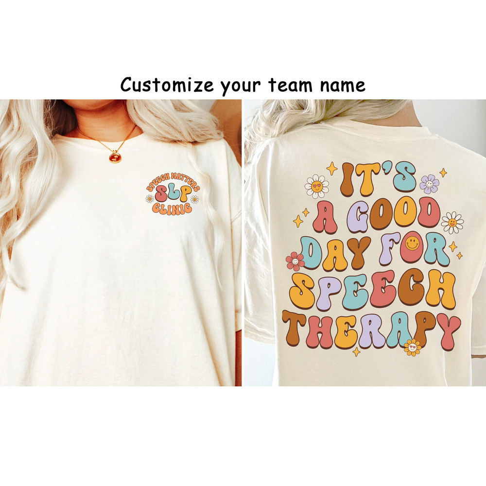 SLP Shirt, Personalized Speech Pathologist Shirt, Speech Assistant SLPA, Speech Language Pathologist Gift, Your Word Matter, SLP Sweatshirt - 2.jpg