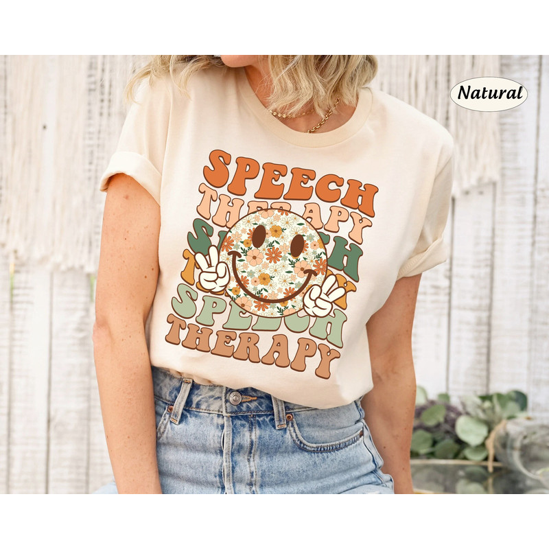 SLP Shirt, Speech Pathologist Shirt, Slp Smile Face, Speech Therapist Sweatshirt, Speech Therapy, , SLPA, Speech Pathology, Speech Groovy - 1.jpg
