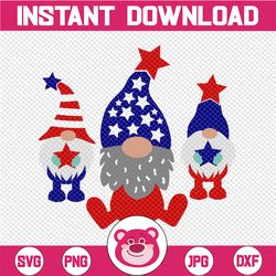 gnomes svg, independence day svg, fourth of july svg, usa svg, america svg,4th of july png eps dxf jpg