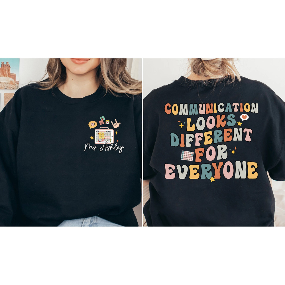 Speech Pathologist Shirt, SLP Speech Therapist Sweatshirt, Speech Therapy Assistant SLPA, Speech Language Pathologist Gift, Your Word Matter - 2.jpg