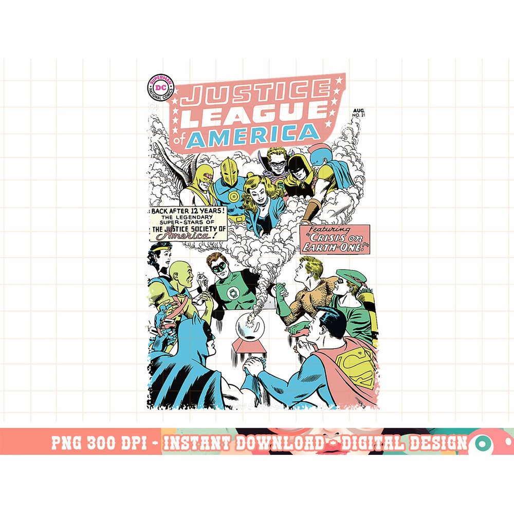 DC Justice League Cover 21 Crisis png, digital print,instant download.jpg