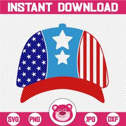 trucker hat svg, independence day svg, fourth of july svg, usa svg, america svg,4th of july png eps dxf jpg