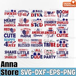 4th of july svg bundle,all american svg, july 4th svg, fourth of july svg, america svg, patriotic svg,retro 4th july svg