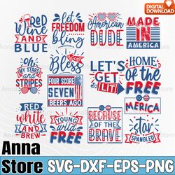 4th of july svg bundle, july 4th svg, fourth of july svg, patriotic svg,retro 4th july svg bundle ,independence day svg