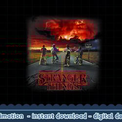 stranger things group shot photo real portrait png,digital print