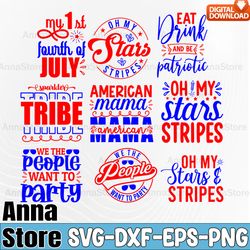 4th of july svg bundle, american mama svg,america svg, patriotic svg,retro 4th july svg bundle ,independence day svg bun