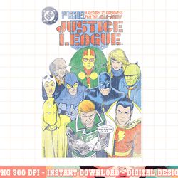 justice league justice league 1 cover png, digital print,instant download