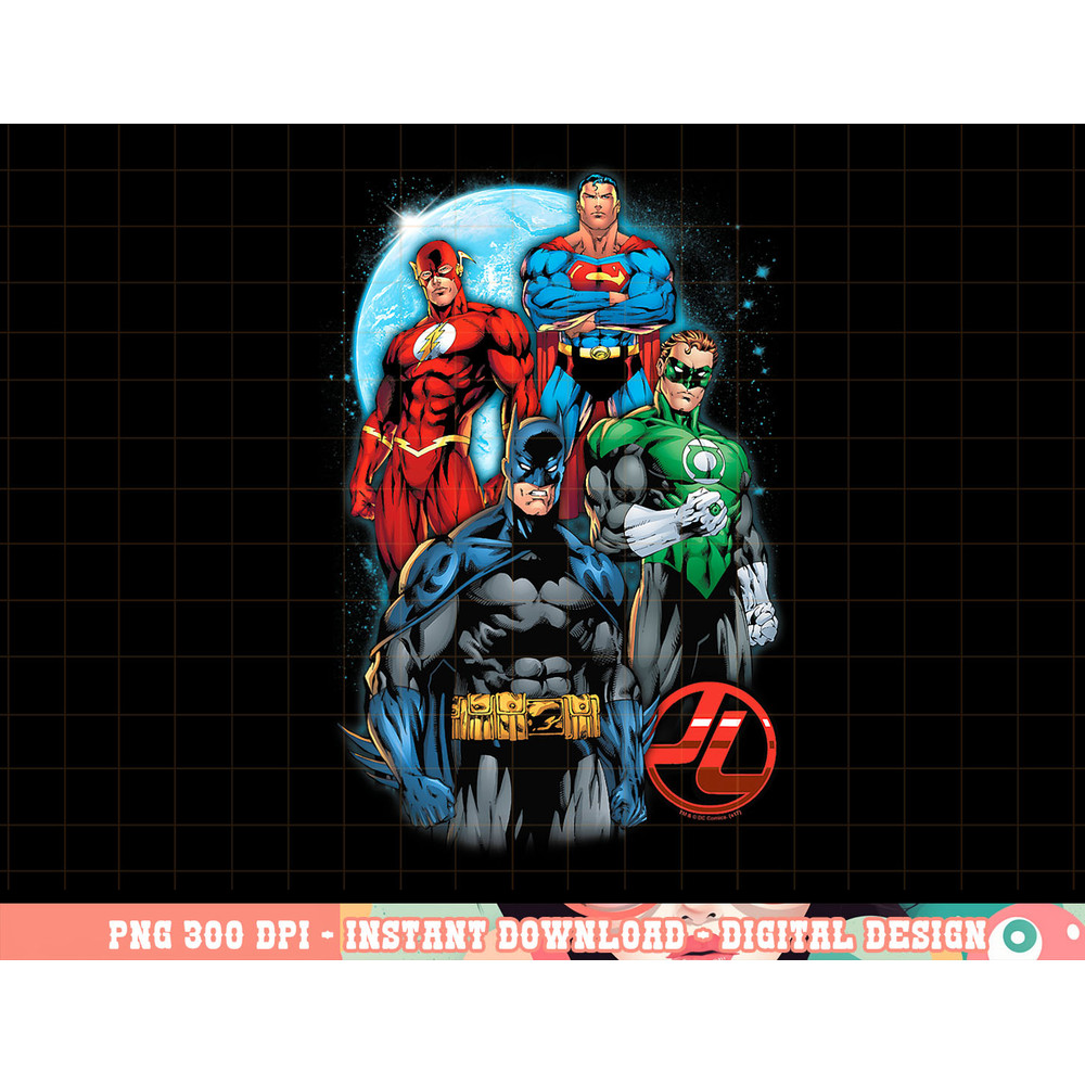 Justice League The Four png, digital print,instant download.jpg
