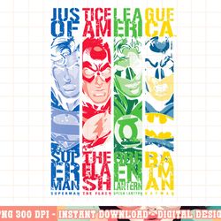 kids dc justice league stripped 01 kid - black png, digital print,instant download