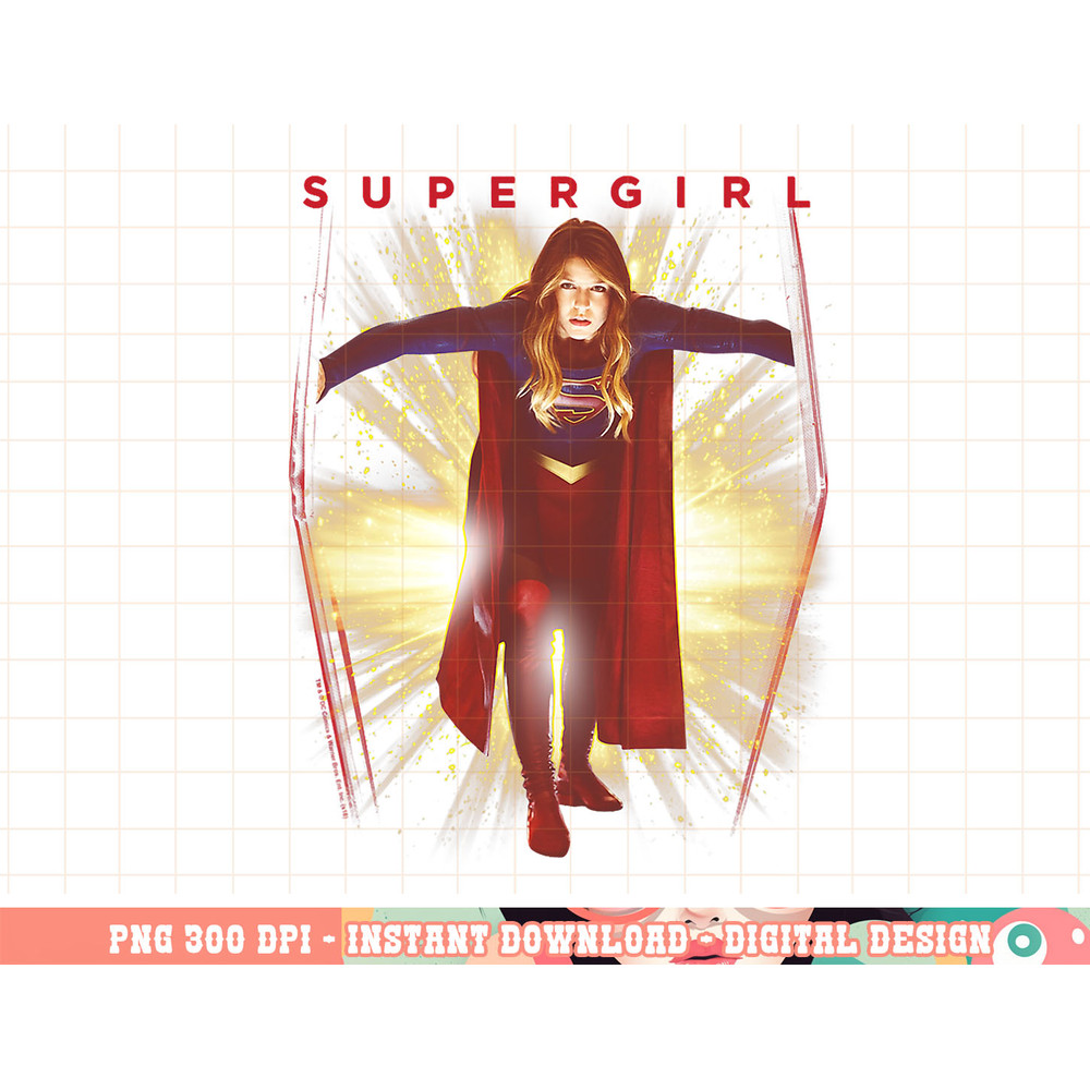 Supergirl TV Series Through the Door T Shirt png, digital print,instant download.jpg